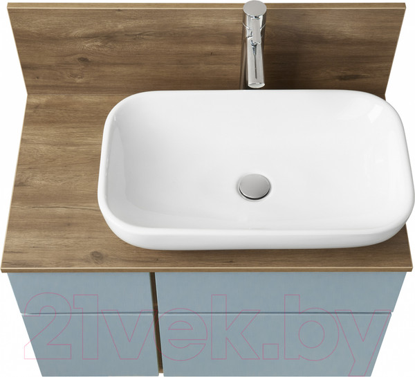 Изображение товара Тумба под умывальник Акватон Мишель 80 (1A256801MIX30 + 1A256603MIDR0)