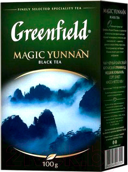 Изображение товара Чай листовой GREENFIELD Magic Yunnan черный (100г)