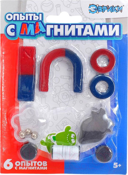 Изображение товара Научная игра Эврики Опыты с магнитами / 4320160