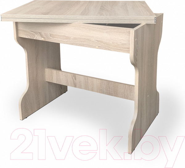 Изображение товара Обеденный стол Анмикс Раскладной ИП 01-340000 (ЛДСП, дуб сонома)