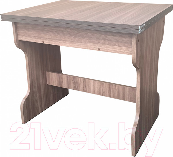 Изображение товара Обеденный стол Анмикс Раскладной ИП 01-340000 (ЛДСП, ясень шимо темный)