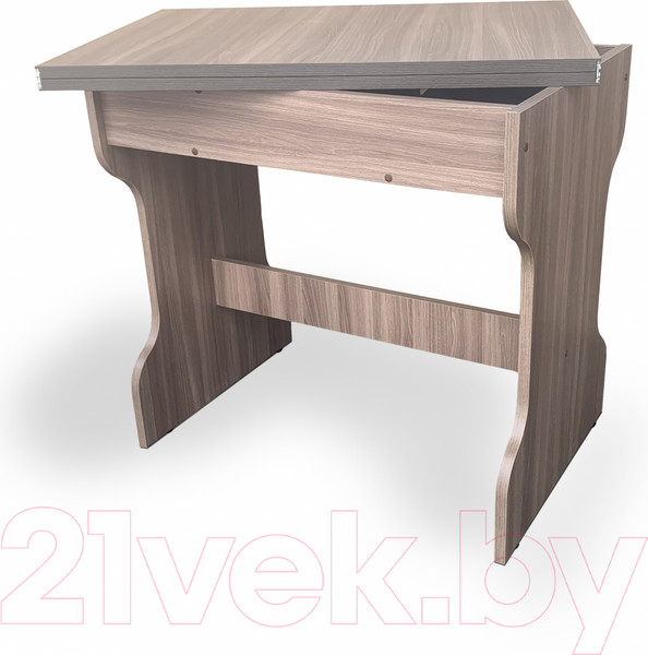 Изображение товара Обеденный стол Анмикс Раскладной ИП 01-340000 (ЛДСП, ясень шимо темный)