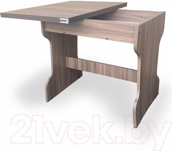 Изображение товара Обеденный стол Анмикс Раскладной ИП 01-340000 (ЛДСП, ясень шимо темный)