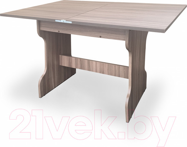 Изображение товара Обеденный стол Анмикс Раскладной ИП 01-340000 (ЛДСП, ясень шимо темный)