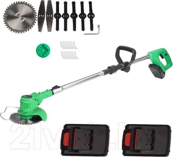 Изображение товара Триммер аккумуляторный Zitrek GreenCut 20 SET 2 / 082-2003