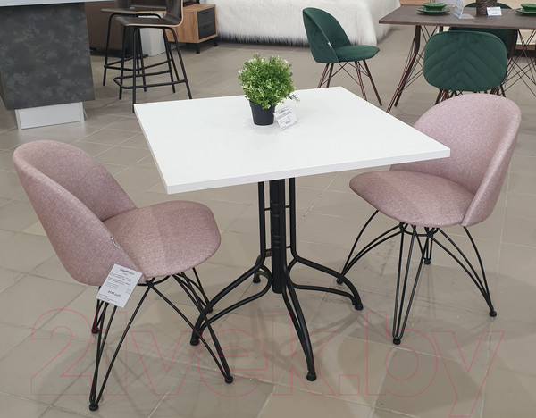 Изображение товара Столешница для стола Sheffilton SHT-TT 80/80 ЛДСП 25мм (белый снег)