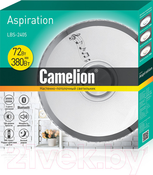 Изображение товара Потолочный светильник Camelion LBS-2405 / 13988