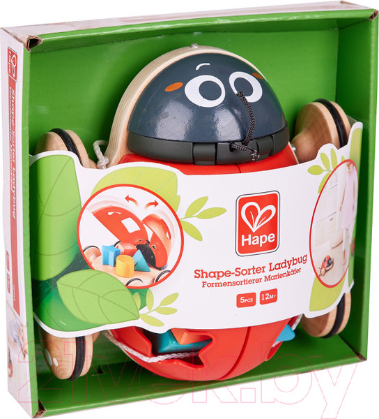Изображение товара Сортер Hape Сортер Божья коровка / E0364_HP