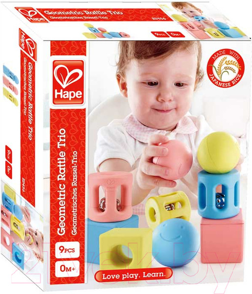 Изображение товара Набор погремушек Hape Улыбка / E0456_HP