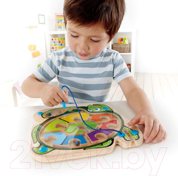 Изображение товара Развивающая игрушка Hape Лабиринт с шариком Черепашка / E1705_HP