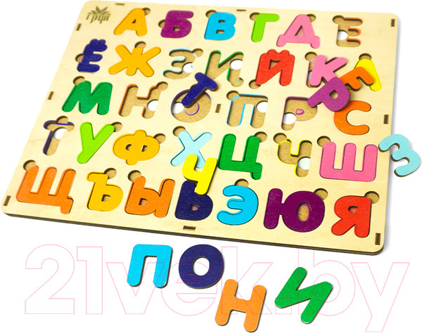 Изображение товара Развивающая игра Грай Азбука цветная / 2002
