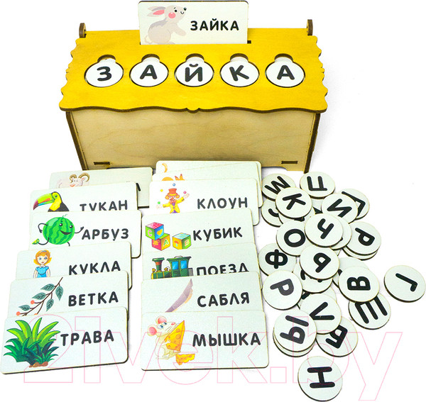 Изображение товара Развивающая игра Грай Собери слово / 2006