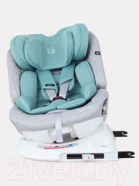 Изображение товара Автокресло Rant Nitro Isofix / UB619 (серый/мятный)