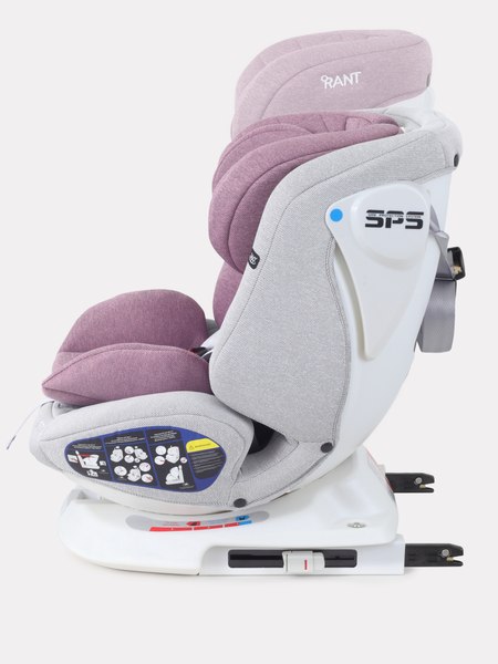 Изображение товара Автокресло Rant Nitro Isofix / UB619 (серый/розовый)
