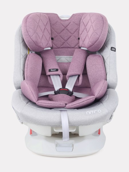 Изображение товара Автокресло Rant Nitro Isofix / UB619 (серый/розовый)
