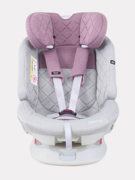 Изображение товара Автокресло Rant Nitro Isofix / UB619 (серый/розовый)