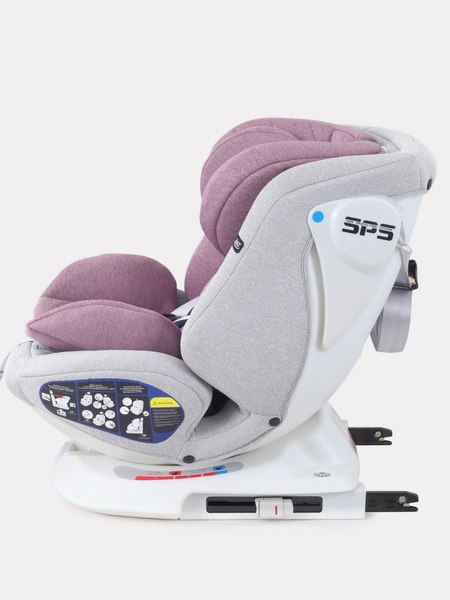 Изображение товара Автокресло Rant Nitro Isofix / UB619 (серый/розовый)