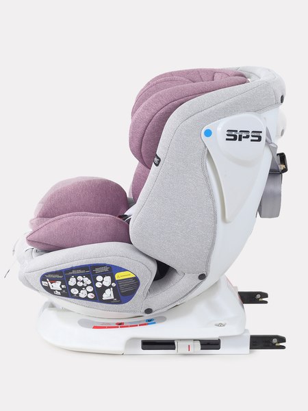 Изображение товара Автокресло Rant Nitro Isofix / UB619 (серый/розовый)