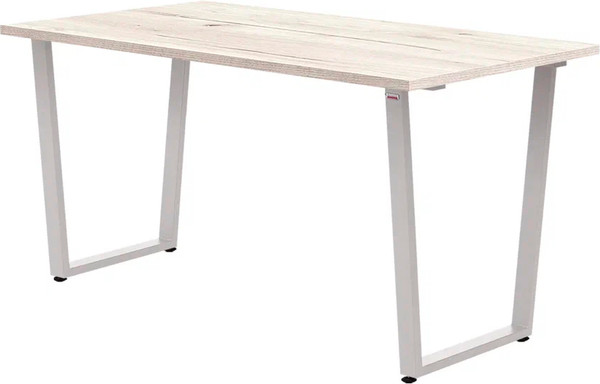 Изображение товара Обеденный стол Millwood Уэльс Л18 130x80 (дуб белый крафт/металл белый)