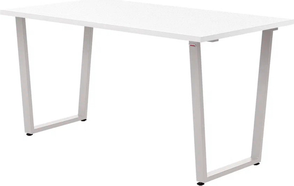 Изображение товара Обеденный стол Millwood Уэльс Л18 130x80 (белый/металл белый)