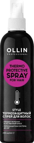 Изображение товара Спрей для волос Ollin Professional Style Термозащитный (250мл)