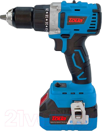 Изображение товара Аккумуляторная дрель-шуруповерт Toua DBLD180-1 (1АКБ+ЗУ)