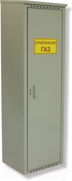Изображение товара Шкаф для газового баллона Петромаш Slkptr18 (1x50л, серый)