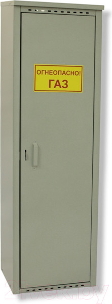 Изображение товара Шкаф для газового баллона Петромаш Slkptr18 (1x50л, серый)