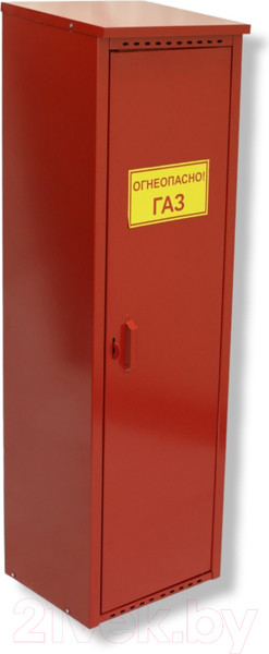Изображение товара Шкаф для газового баллона Петромаш Slkptr19 (1x50л, красный)