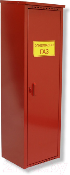 Изображение товара Шкаф для газового баллона Петромаш Slkptr19 (1x50л, красный)