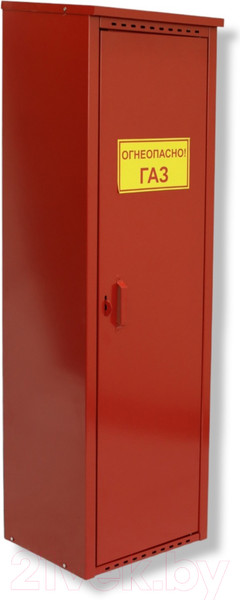 Изображение товара Шкаф для газового баллона Петромаш Slkptr19 (1x50л, красный)