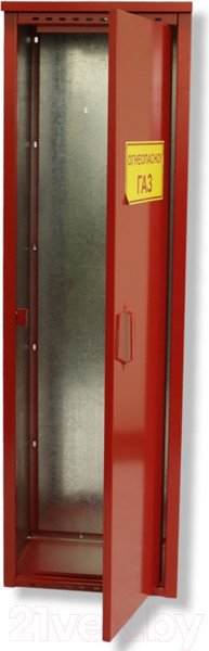 Изображение товара Шкаф для газового баллона Петромаш Slkptr19 (1x50л, красный)