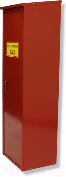 Изображение товара Шкаф для газового баллона Петромаш Slkptr19 (1x50л, красный)