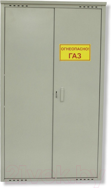 Изображение товара Шкаф для газового баллона Петромаш Slkptr27 (2x50л, серый)
