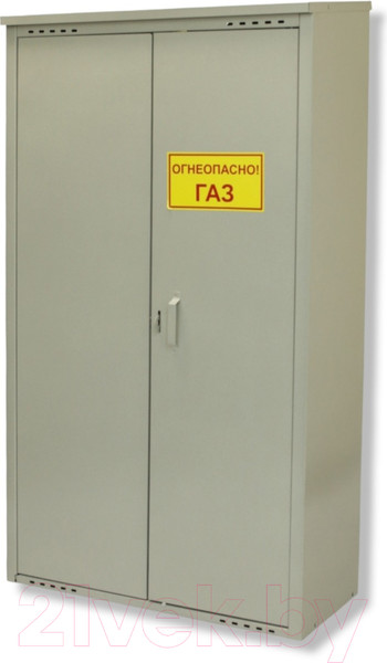 Изображение товара Шкаф для газового баллона Петромаш Slkptr27 (2x50л, серый)