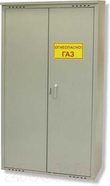 Изображение товара Шкаф для газового баллона Петромаш Slkptr27 (2x50л, серый)