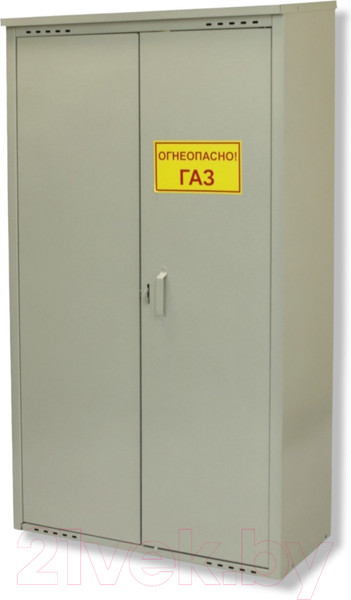 Изображение товара Шкаф для газового баллона Петромаш Slkptr27 (2x50л, серый)