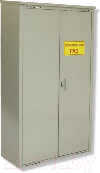 Изображение товара Шкаф для газового баллона Петромаш Slkptr27 (2x50л, серый)