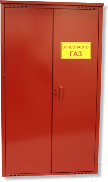 Изображение товара Шкаф для газового баллона Петромаш Slkptr24 (2x50л, красный)