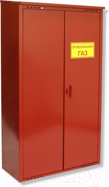 Изображение товара Шкаф для газового баллона Петромаш Slkptr24 (2x50л, красный)