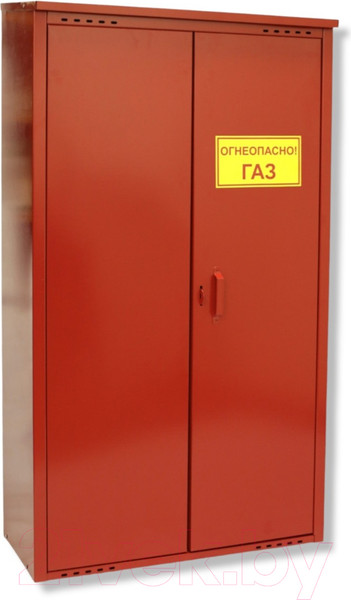 Изображение товара Шкаф для газового баллона Петромаш Slkptr24 (2x50л, красный)
