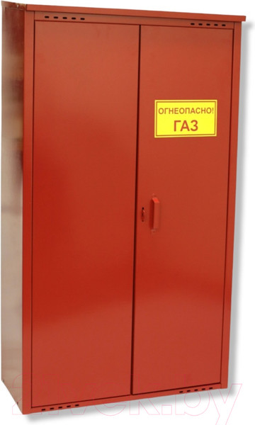Изображение товара Шкаф для газового баллона Петромаш Slkptr24 (2x50л, красный)