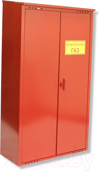 Изображение товара Шкаф для газового баллона Петромаш Slkptr24 (2x50л, красный)