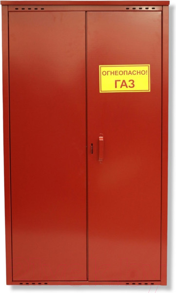 Изображение товара Шкаф для газового баллона Петромаш Slkptr24 (2x50л, красный)