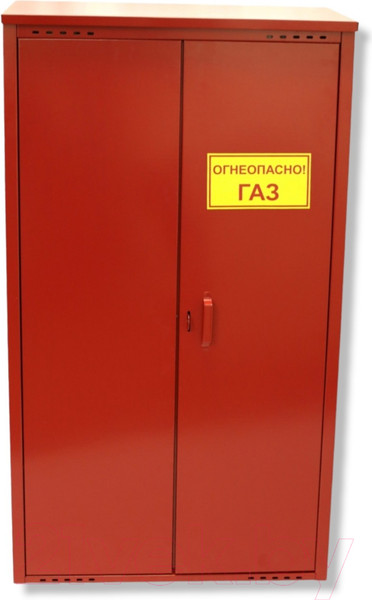 Изображение товара Шкаф для газового баллона Петромаш Slkptr24 (2x50л, красный)