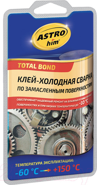 Изображение товара Клей ASTROhim Холодная сварка по замасленным поверхностям / Ас-9301 (55г)