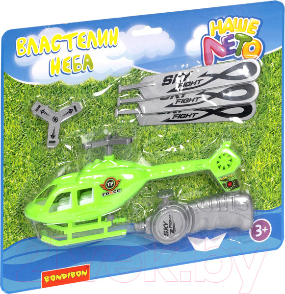 Изображение товара Вертолет игрушечный Bondibon Властелин неба. Наше лето / ВВ5468