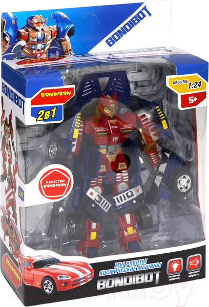 Изображение товара Робот-трансформер Bondibon Bondibot / ВВ5518