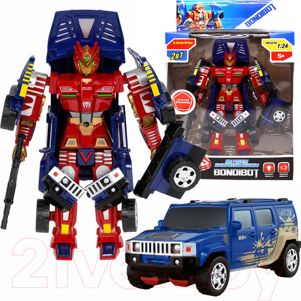 Изображение товара Робот-трансформер Bondibon Bondibot / ВВ5518
