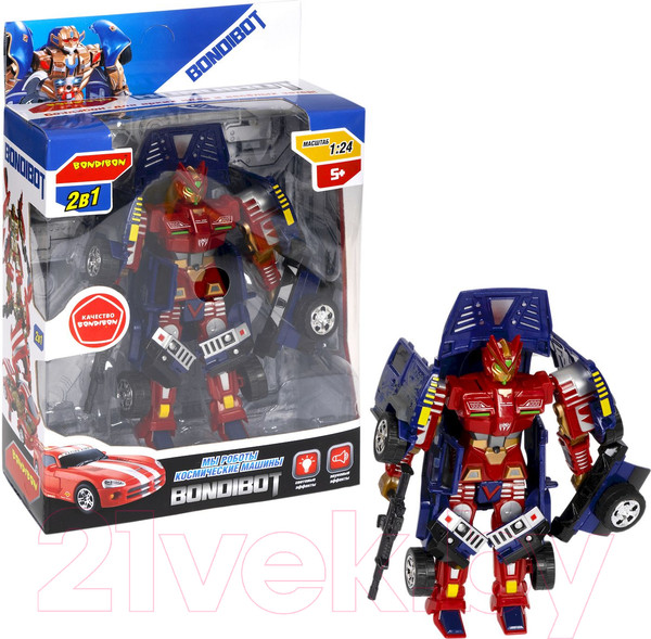 Изображение товара Робот-трансформер Bondibon Bondibot / ВВ5518